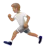 Person Running: Medium Skin Tone