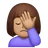 Woman Facepalming: Medium Skin Tone