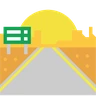 Auto-estrada Emoji 🛣 image - Skype style