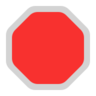 Эмодзи Восьмиугольный знак 🛑 image - Microsoft Classic 2D style