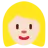Woman: Light Skin Tone, Blond Hair