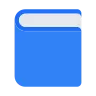 Blue Book Emoji 📘 image - Tossface style