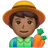 Man Farmer: Medium-Dark Skin Tone