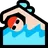 Person Swimming: Light Skin Tone