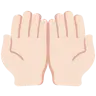 Palms Up Together: Light Skin Tone Emoji 🤲🏻 image - Twitter / X (Twemoji) style