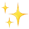 Sparkles Emoji ✨ image - Apple style