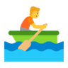 Emoji Barca a remi 🚣 image - Microsoft Classic 2D style