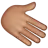 Rightwards Hand: Medium Skin Tone