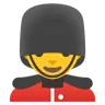 Man Guard Emoji 💂‍♂️ image - Google Noto Color style