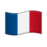 Flag: France Emoji 🇫🇷 image - Telegram style