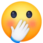 Face With Hand Over Mouth