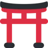 神社 Emoji ⛩ image - Twitter / X (Twemoji) style