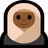 Woman With Headscarf: Medium-Dark Skin Tone