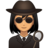 Woman Detective: Medium Skin Tone