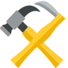 Hammer und Sichel ☭ image - EmojiTwo style