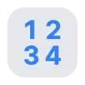 Input Numbers Emoji 🔢 image - Tossface style