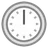 시계 얼굴 12 개의 Oclock