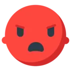 Faccia arrabbiata