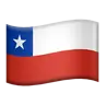Flag: Chile Emoji 🇨🇱 image - Apple style