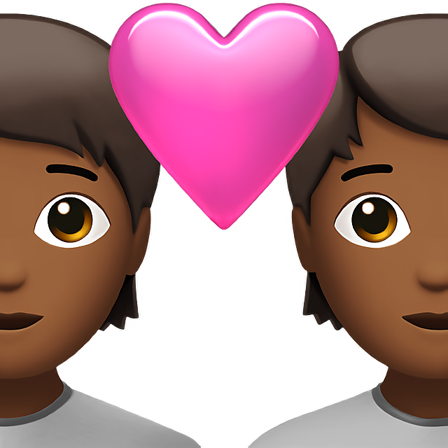 Couple With Heart: Medium-Dark Skin Tone