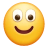 Emoji Kissé mosolygó arc 🙂 image - Huawei Harmony OS style