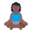 Woman In Lotus Position: Medium-Dark Skin Tone