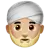 Man Wearing Turban: Medium-Light Skin Tone