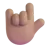 Love-You Gesture: Medium Skin Tone