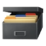 Card File Box Emoji 🗃 image - Apple style