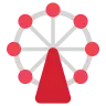 Emoji Ferris Wheel 🎡 image - Tossface style