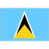 Flag: St. Lucia Emoji 🇱🇨 image - Skype style