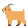 Keçi Emoji 🐐 image - Microsoft Classic 2D style