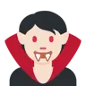 Vampire: Light Skin Tone Emoji 🧛🏻 image - Twitter / X (Twemoji) style