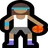 Woman Bouncing Ball: Medium Skin Tone