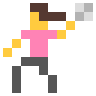 Woman Playing Handball Emoji 🤾‍♀️ image - SerenityOS style