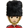 Guard: Medium-Light Skin Tone Emoji 💂🏼 image - Apple style