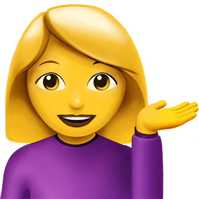 Woman Tipping Hand