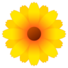 Marguerite Emoji 🌼 image - Emojidex style