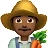 Man Farmer: Medium-Dark Skin Tone