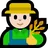 Man Farmer: Light Skin Tone