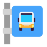 Arrêt d’autobus Emoji 🚏 image - Microsoft Classic 2D style