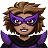 Woman Supervillain: Medium Skin Tone