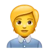 Office Worker Emoji 🧑‍💼 image - WhatsApp style