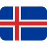 Flag: Iceland Emoji 🇮🇸 image - Twitter / X (Twemoji) style