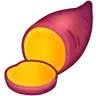 Roasted Sweet Potato Emoji 🍠 image - Samsung style