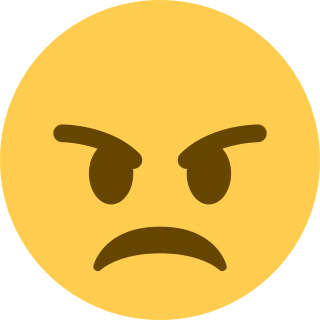 Faccia arrabbiata