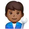 Man Mechanic: Medium-Dark Skin Tone Emoji 👨🏾‍🔧 image - Samsung style