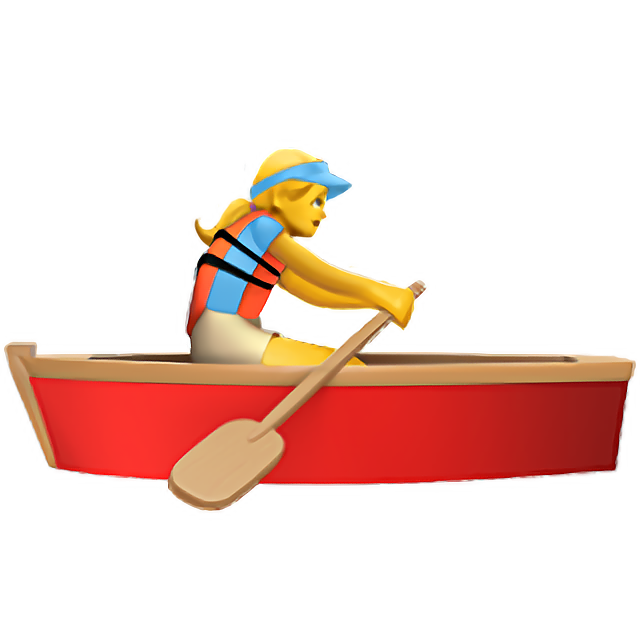 Woman Rowing Boat