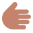 Rightwards Hand: Medium Skin Tone