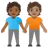 People Holding Hands: Medium Skin Tone, Medium-Dark Skin Tone